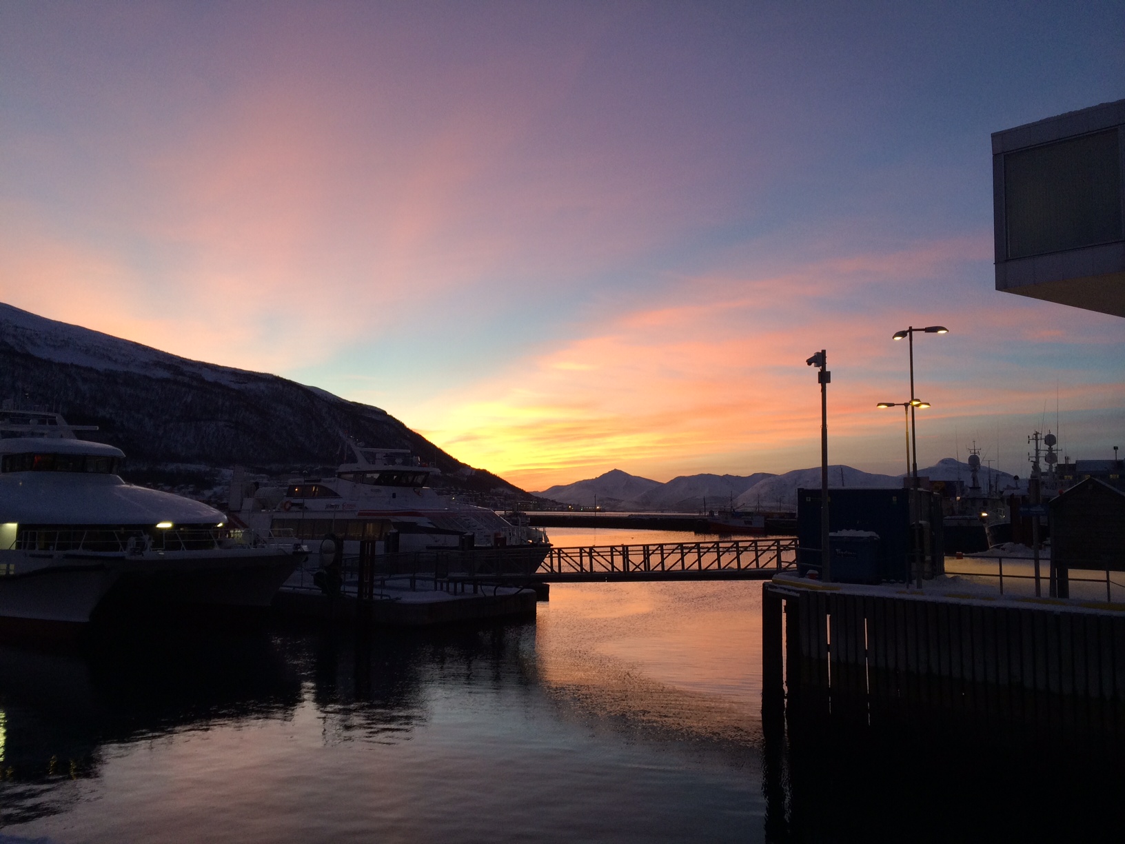 Crepúsculo en Tromsø